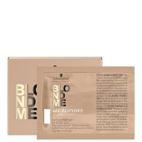 Schwarzkopf® Professional Blond Me All Blondes Detoxifying System Vit-C Shot 5x5g