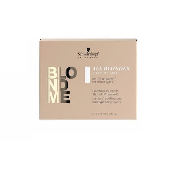 Schwarzkopf® Professional Blond Me All Blondes Detoxifying System Vit-C Shot 5x5g