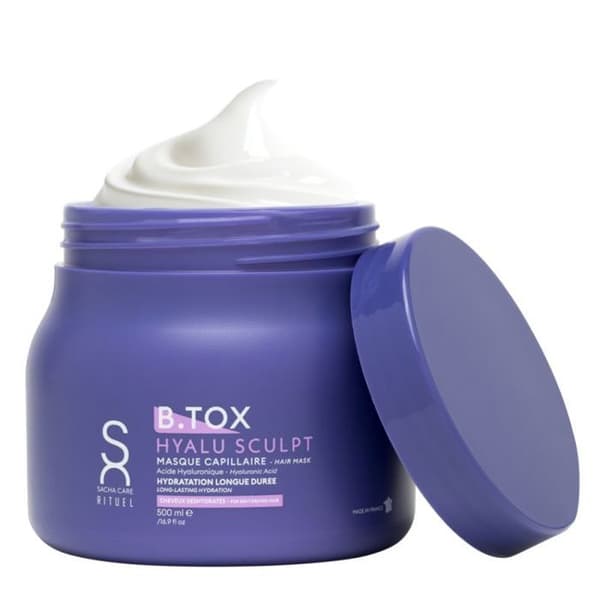 Hårmask - Sacha care - Hyalu Sculpt - 500ml - Hyaluronsyra - Dehydratiserade hår