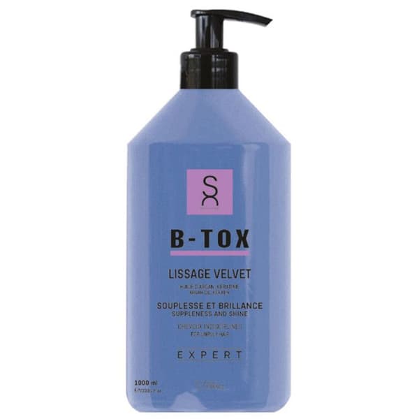 Sacha Care - Velvet Liss Treatment Set - Schampo 500 ml - Mask 500 ml - B-Tox 1000 ml - Leave-In 100 ml -