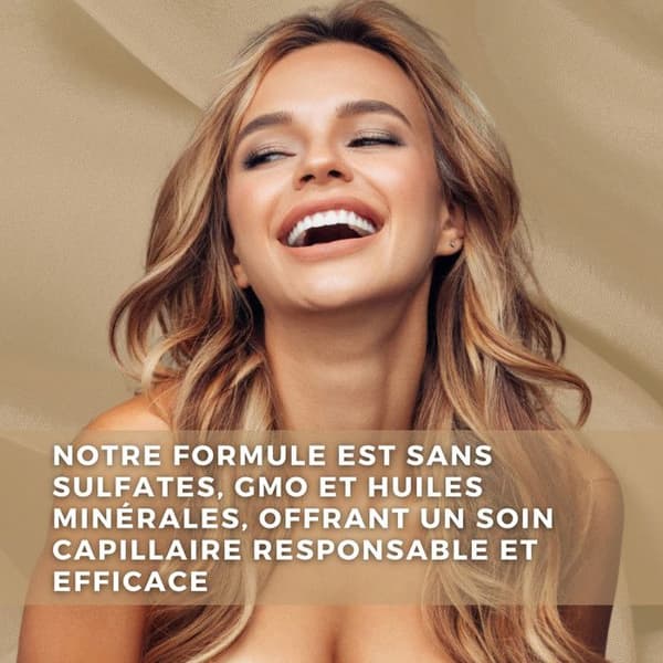 Kerargan - Schampo och mask med ricinolja, argan och kamomill för att stimulera tillväxten av ditt hår.