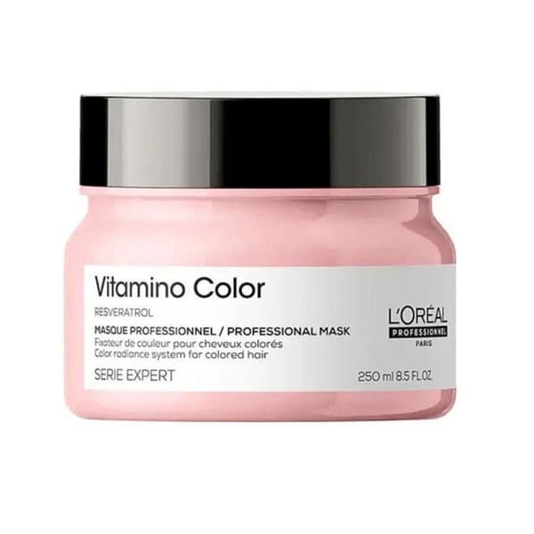 Masque - L'Oréal Professionnel - Vitamino Color - 250 ml - Färgat hår - Återfuktande behandling