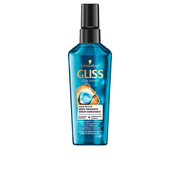 SCHWARZKOPF MASS MARKET GLISS AQUA REVIVE hydrating serum 75 ml