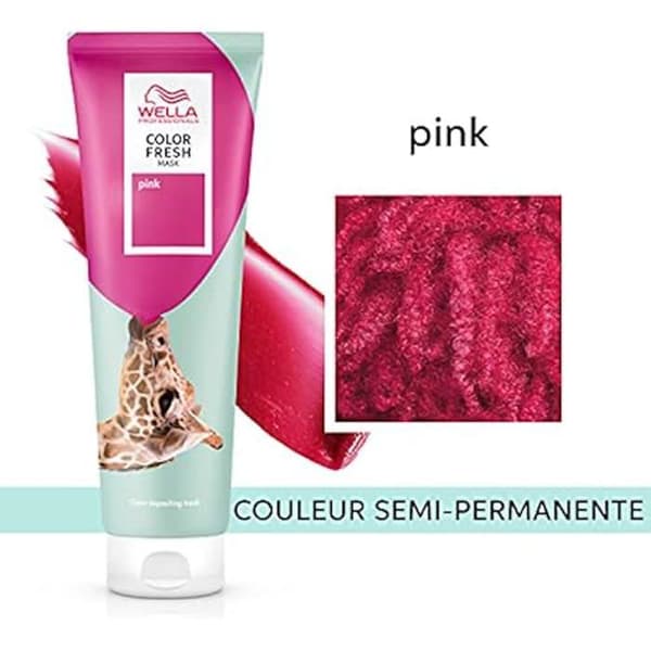 Temporary Coloring Mask - Wella Professionals - Rosa - 150 ml - Vegansk - Silikonfri