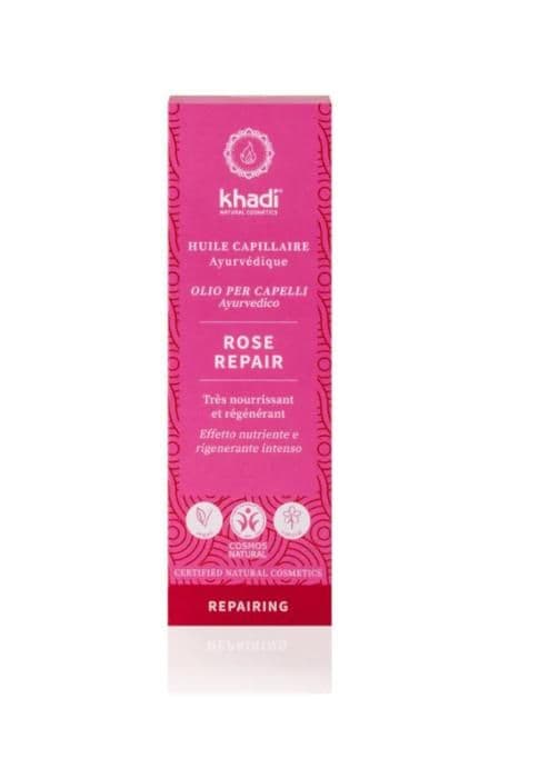 Hårvårdsolja - Rose Repair 50 ml - Khadi