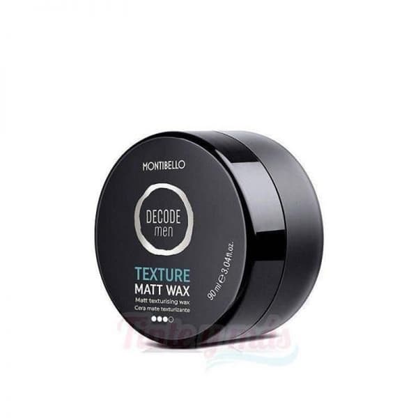Montibello Decode Texture Men- Matt Wax - Cera Mate Texturizing 9