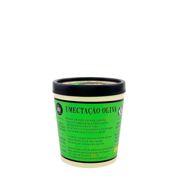 Umectação Oliva Hair Mask Olivolja 200 g vegansk torkade och dubbla toppar