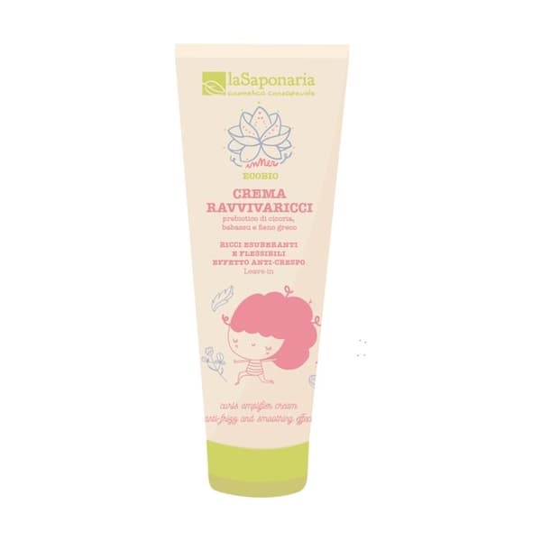 Curl cream - LA SAPONARIA - 150 ml - Anti-frizz - Reparerar lockar - Stärker håret