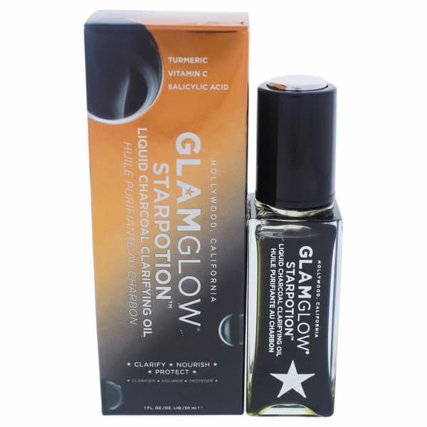 glamglow Starpotion Liquid charcoal klargörande olja av glamglow för kvinnor - 1 oz olja, 1 oz
