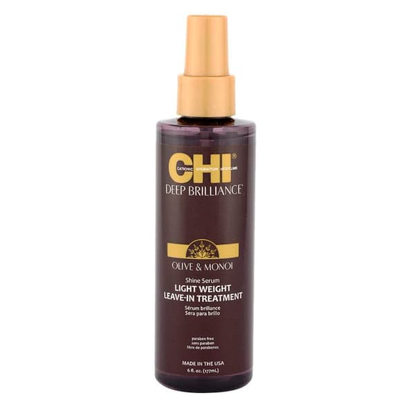 Deep Brilliance Shine Serum Lättviktig utan sköljning av CHI för unisex - behandling 6 oz