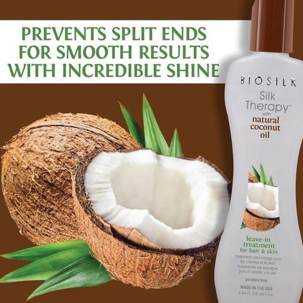 Biosilk Silk Therapy Coconut Oil Leave-In Conditioner 67ml