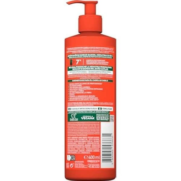 FRUCTIS KERATIN 10-IN-1 leave-in-kräm 400 ml