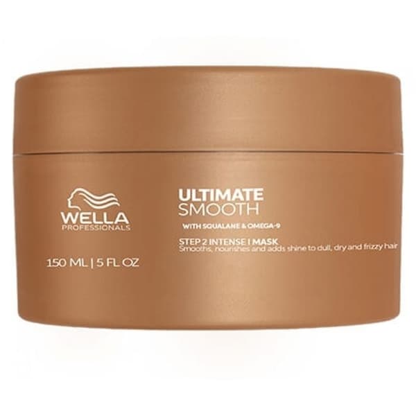 Mask Smoothing Nourishing - Wella - Ultimate Smooth - 150ml - Torr hår - Anti-frizz