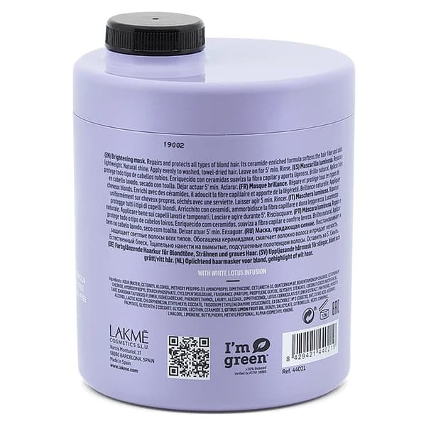 Lakme Teknia White Silver Mask 1000ml