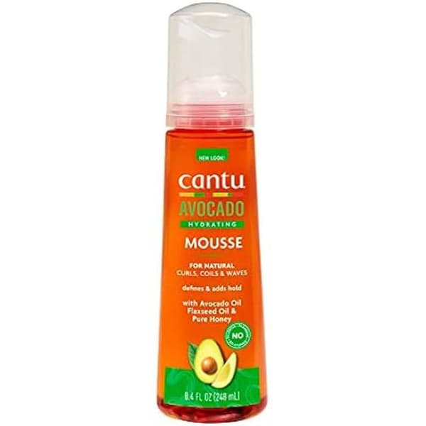 Mousse styling - CANTU - Avokado - 248 ml - Återfuktande - Lockigt/krafigt hår