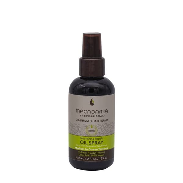 Vårdande olja - Macadamia Professional - Närande fuktoljespray - 125ml - Fint hår - Fuktgivande