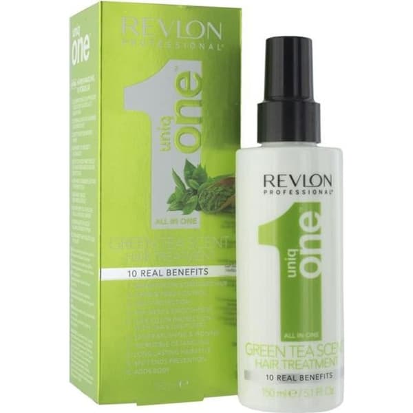 revlon professional uniq one hårbehandlingsmask i spray utan sköljning parfym grönt te 150ml