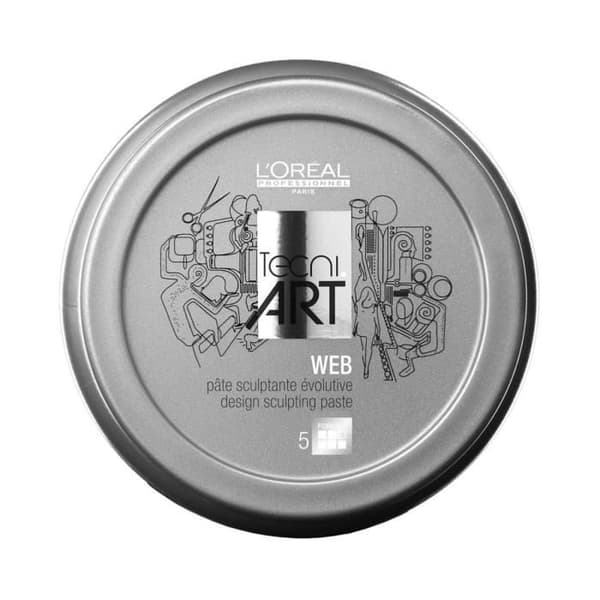 Skulpterande pasta - L'OREAL PROFESSIONNEL - Tecni.Art Evolutive Web - 150ml - Modulerbar look - Glansigt resultat