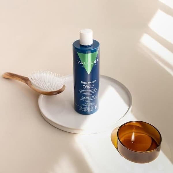 Shampooing Valquer Total Repair Effet Glace 1L - Utan salt, utan silikon och utan sulfat