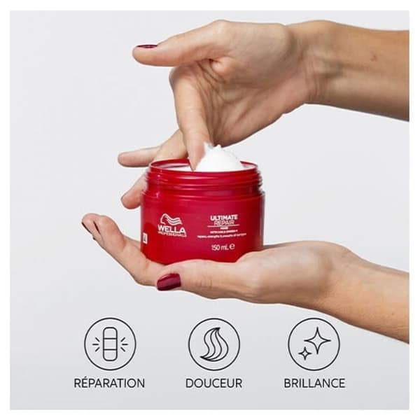 Reparationsmask - Wella Professionals - Ultimate Repair - Nourishing - Anti-brittleness - 500ml
