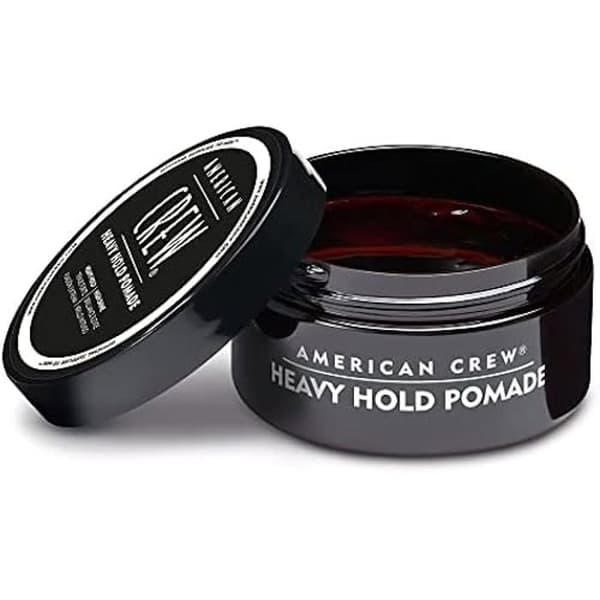 Cera - AMERICAN CREW - Heavy Hold Pomade - 85ml - Hög Glans - Normalt Hår