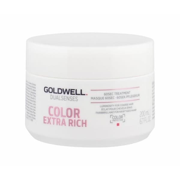 Goldwell 200 Ml Dualsenses Extra Rich Color 60 Sec Treatment, Hårmask