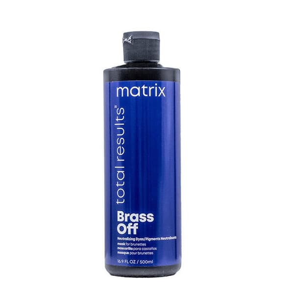 Matrix Haircare Brass Off Mask 500ml - neutraliserande mask mot orange nyanser
