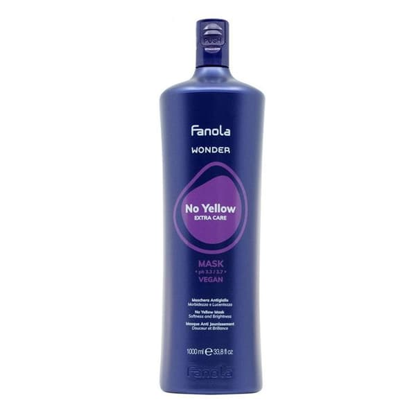 Fanola Wonder No Yellow Extra Care Mask 1000ml - anti-gul mask