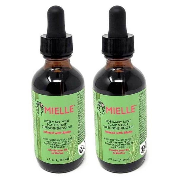 Mielle stärkande olja med rosmarin och mynta, 2-pack (59mlx2)