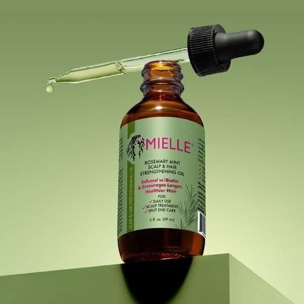 MIELLE Rosemary Mint - Stärkande olja för hår och hårbotten 59 ml