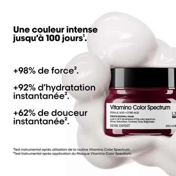 Masque - L'Oréal Professionnel - Vitamino Color Spectrum - 250ml - Färgat hår - Färgbeständighet
