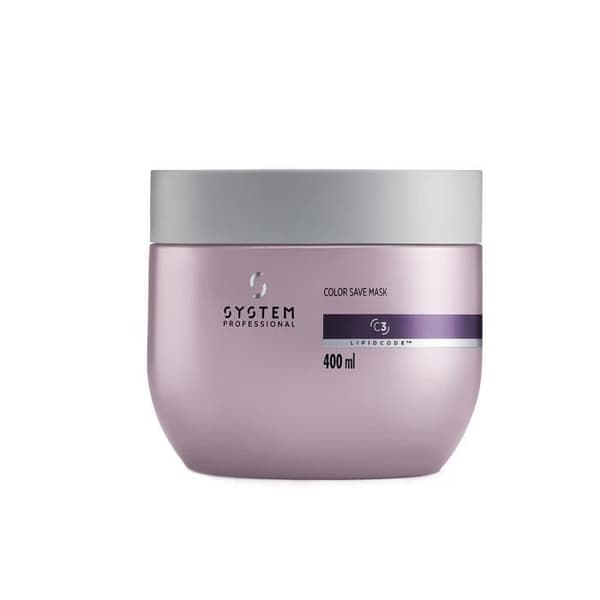 Masque Color Save 400ml - SYSTEM PROFESSIONAL - För Färgat eller Slingat Hår - Nära och Skyddar Färgen