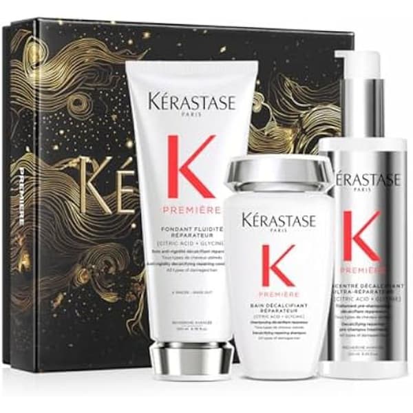 KÉRASTASE Première - Årssats - Avkalcifierande Försköljning + Avkalcifierande Schampo + Återställande Fluiditet Balsam -