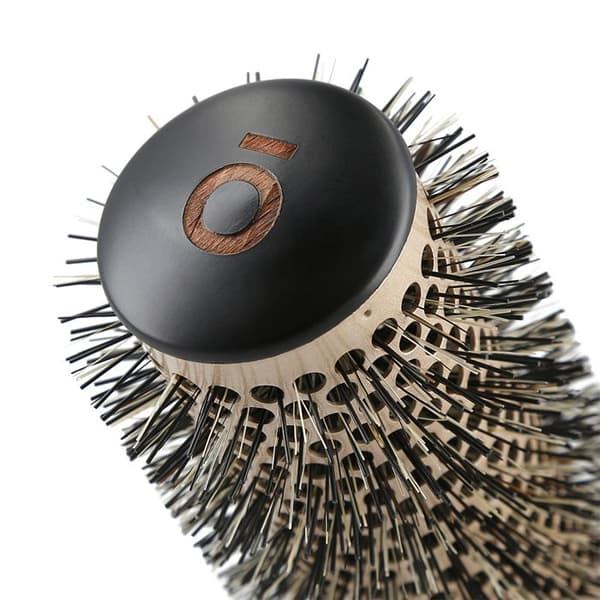 Kashōki Hair Brush Essential Beauty 43mm - rund borste