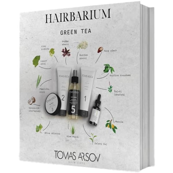 TOMAS ARSOV Hairbarium Grönt Te set 850 ml