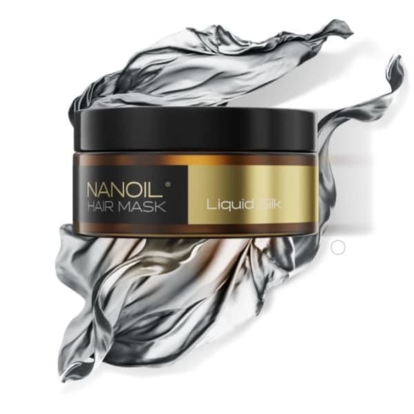 Nanoil Liquid Silk Hair Mask 300ml - Regenererande och utjämnande behandling, hälsa och glans