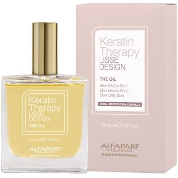 Alfaparf Lisse Design Keratin Therapy The Oil 50ml - silkeseffekt elixirolja
