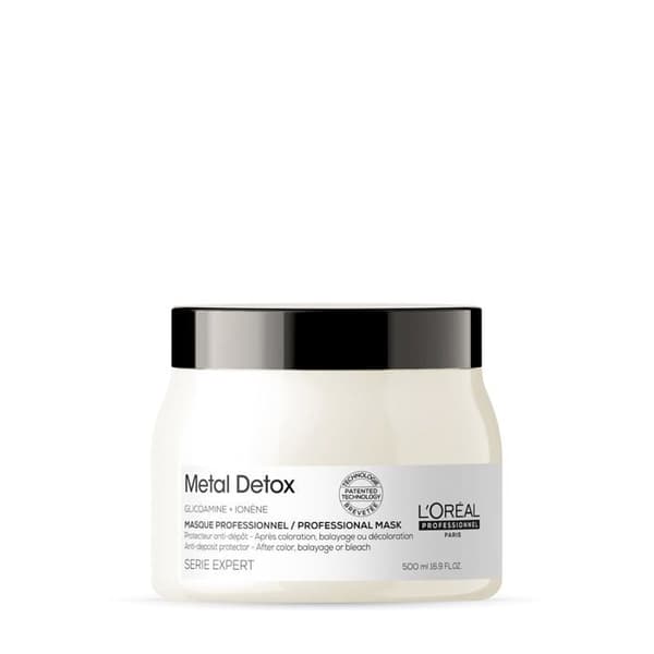 Hårprodukter Set - L'ORÉAL PARIS - L'Oréal Professionnel - Mascarilla Protectora Metal Detox Serie Expert 500 ml
