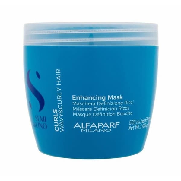 Hårmask - ALFAPARF - Semi Di Lino - 500ml - Vegansk - Lockigt/krulligt hår