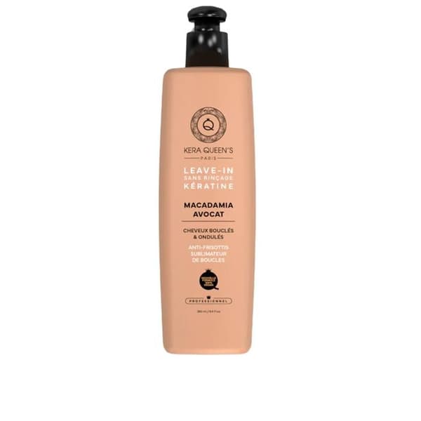 Kera Queen's Leave-In Kératine och Macadamia Avokado 250 ml