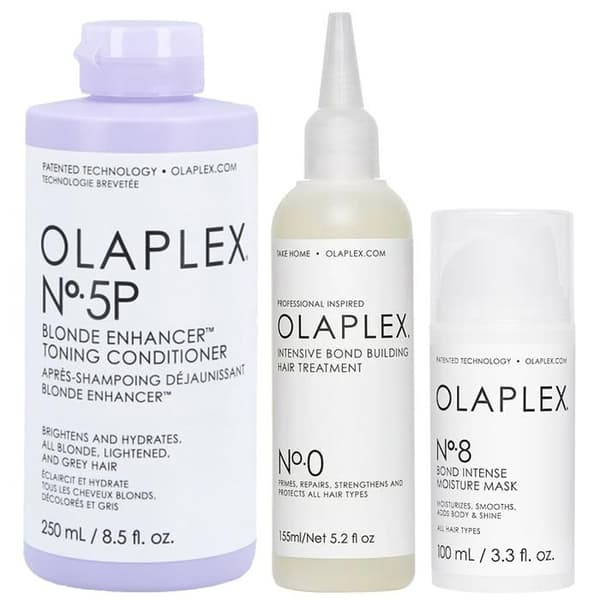 OLAPLEX HÅRÅTERGIVNINGSSATS NO.5P NO.0 NO.8 TONING HYDRATATION