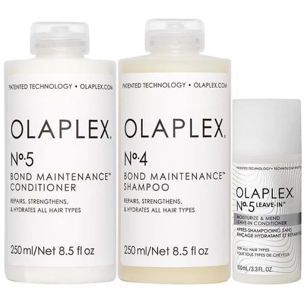 OLAPLEX HÅRSÅTERSTÄLLNING KIT NR. 4 NR. 5 NR. 5 LÅT VERKA I FUKT