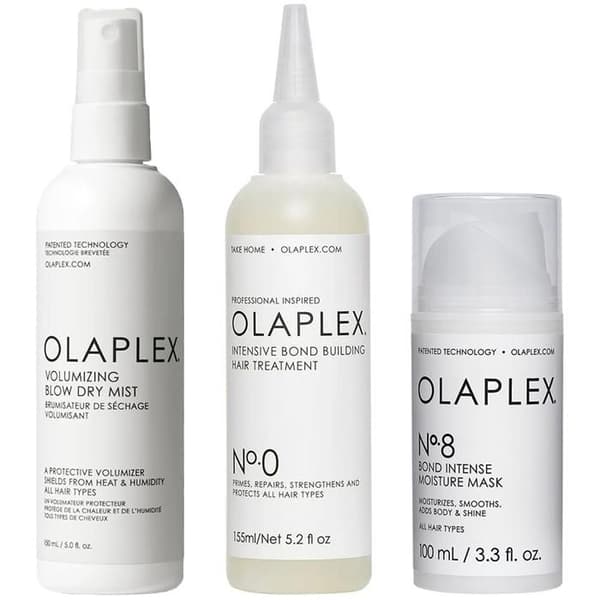 OLAPLEX HÅRÅTERSTÄLLNINGSKIT NO.0 NO.8 VOLYMISERANDE MIST FÖR TORKNING