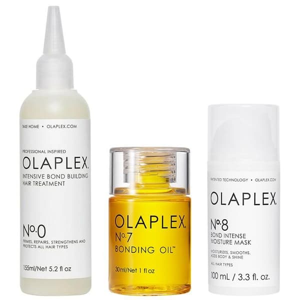OLAPLEX HÅRREGNERERING KIT NO.7 NO.0 NO.8 REKONSTRUKTION OCH ÅTERFUKTNING