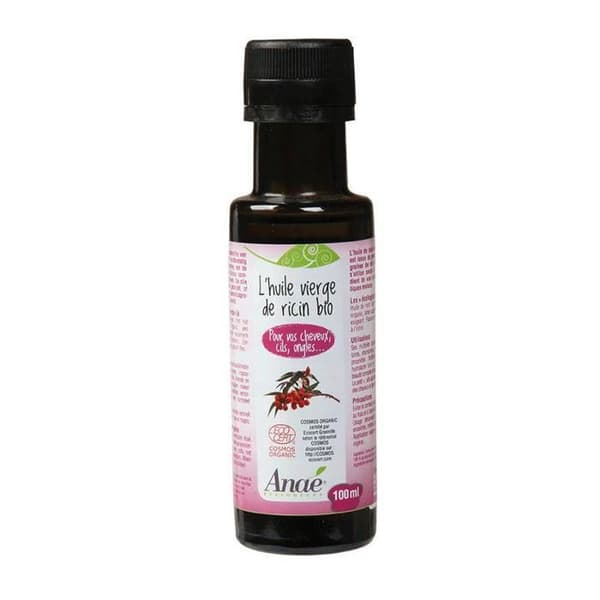 Ekologisk kallpressad ricinolja - 100 ml