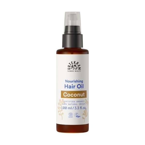 Urtekram Kokos BIO glans och fukt hårolja 100 ml - 83614