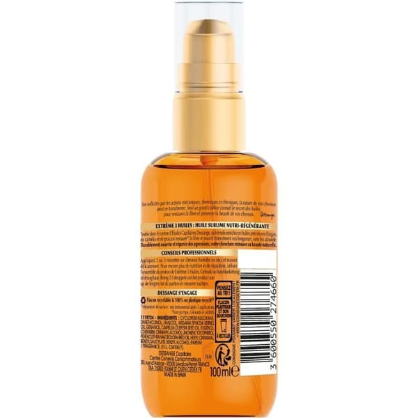 DESSANGE Sublime Extreme Oil 3 Nutri-Regenerating Oils - 100 ml