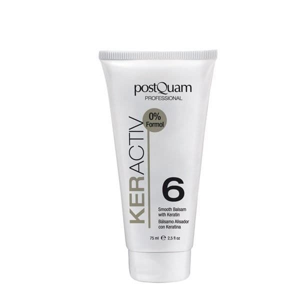 Utjämnande balsam med keratin - POSTQUAM - 75ml - Alla hårtyper - Kvinnor