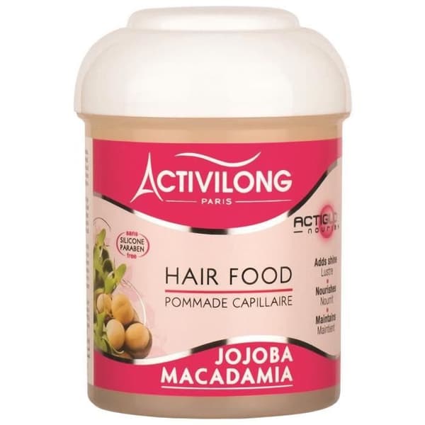 ACTIVILONG Actigloss Nourish Hair Food hårsalva - Jojoba och macadamia - 125 ml