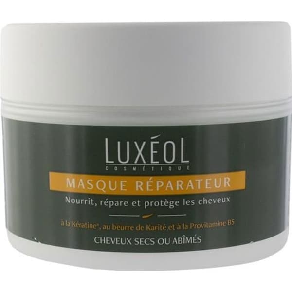 Reparerande Mask - LUXEOL - 200ml - Keratin - Sheasmör - Provitamin B5